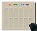 Produktbild 2019 Kalender-Mauspad-Matte, Kalendertage Gaming-Mauspads, Kalenderplaner 2019 mit Feiertagsdetails