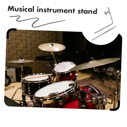 ibasenice Loud Bell Drum Mount Arm Jazz Cowbell Clamp Drum Mounting Clamp Cowbell Holder miniatura 3