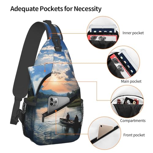 Mochila tipo bandolera pequeña para mujeres y hombres miniatura 4