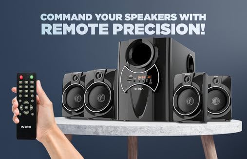 Image of Intex 2650 PRO FMUB 4.1 Multimedia Speaker with Bluetooth /AUX /USB /FM