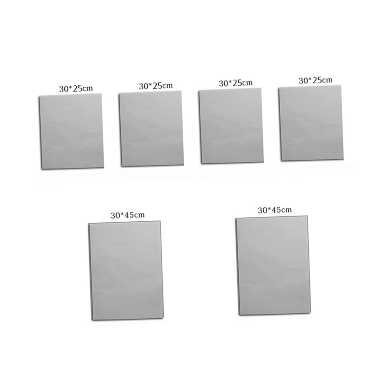 jojofuny 6pcs White Cross Stitch Cloth DIY Embroidery Fabric for Handwork Projects for Cushions Curtains Pillows and Decorative Cloth