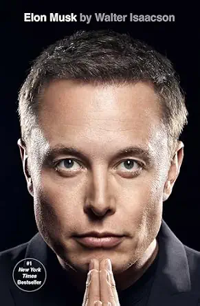 עטיפת הספר Elon Musk מאת Walter Isaacson