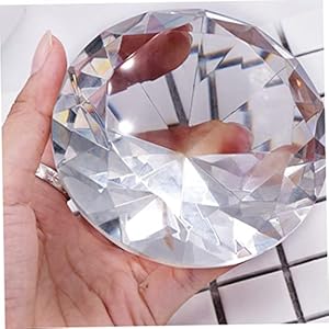 Papiergewicht, Glaskristalldekoration papiergewichtiger Glase Display Ornament Home Decor, große Kristalldekoration