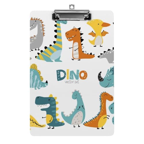 Porte-formulaires A4 dinosaure idéal pour les fiches de suivi