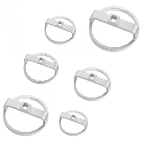 USAG 446 DA/SE6 - Serie di 6 chiavi per coperchio filtro olio 04461104