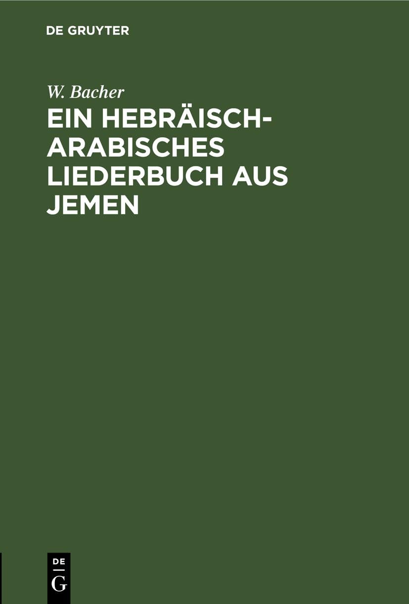 Liederbuch Aus Jemen chants hébraïques arabes musique yéménite partition tradition
