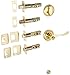 Weslock R1300--U3SL20 Lexington 1300 Series Entry Handle, Polished Brass