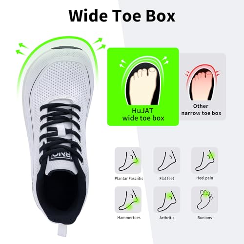 Womens Wide Toe Box Walking Shoes Arch Support Orthotic Plantar Fasciitis Pain Relief Athletic Gym Workout Tennis Sneakers for Woman2