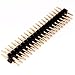 Kenable IDE PATA 40 pin (40pin) Coupler Adapter - Male pins to Male pins
