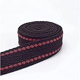 Bag Chain Polyester Cotton Webbings Backpack Strap Webbing Ribbon Sewing Tape Bias Binding Clothes Accessories Accessories (Color : B, Size : One Size)