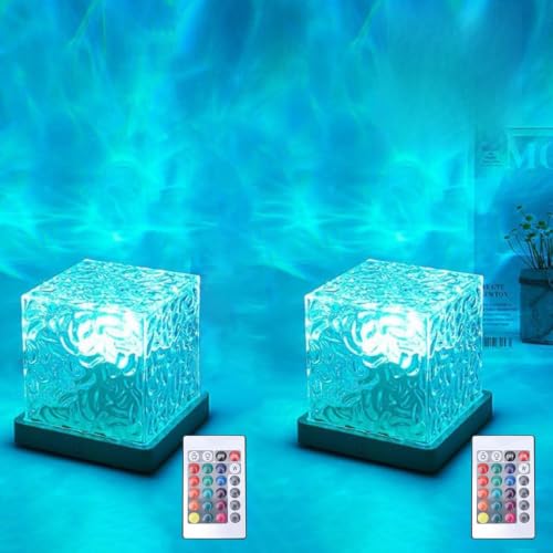 Projects dynamic 3D water ripple effects in 16 RGB colors — the moving-water-on-the-ceiling effect is genuinely mesmerizing and photogenic.