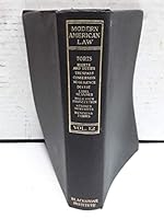 Modern American Law Volume 12 Torts Introduction - Fundamental Notions B0014D63J4 Book Cover
