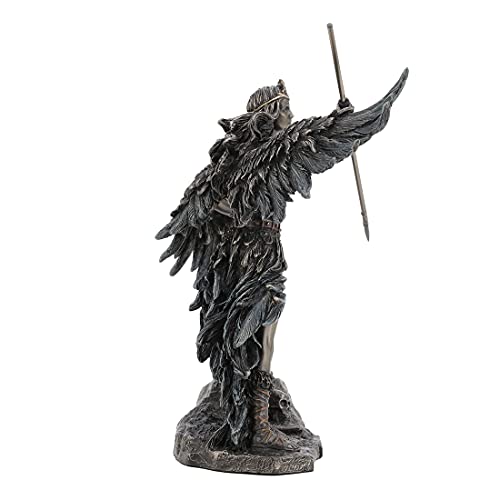 Estatua Morrigan Resina Bronza Diseño Veronese 8.75 in miniatura 6