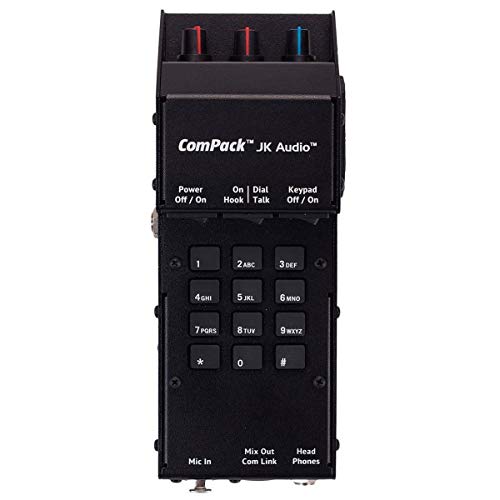 JK Audio ComPack Universal Telephone Audio Interface, 600 Ohms Output Impedance