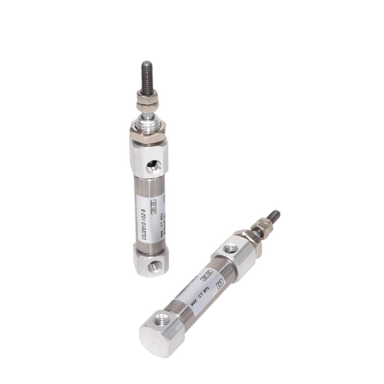 RCGKNNMUZ 1pcs CDJ2B Type Mini Pneumatic Cylinder Single Rod 10/12/16mm Bore 10~60mm Air Cylinder CDJ2B10 CDJ2B12 CDJ2B16(Stroke 60mm,CDJ2B16(Bore 16mm))