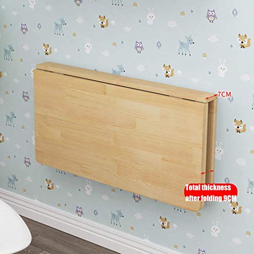 Bureau pliante en bois mural pour libérer l'espace des petits salons