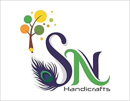 Image of SN Handicrafts Radha Krishna Religious Wall Painting for Living Room, Bedroom, Gifts, 18 inch x 30 inch Painting (Without Frame, Pack of 5)(RK S-109)