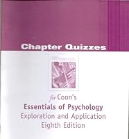 ESSE PSYC EXPL& APPL CHAP QUIZ 0534369758 Book Cover