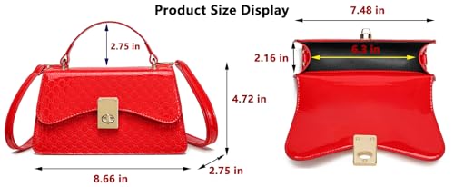 Image of Mini Crossbody Bag for Women, Cute Mini Purse, Ladies Small Top Handle Satchel, Trendy Daily Clutch Purse
