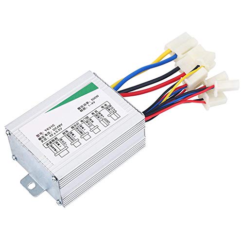 Brushed Controller, Motor Controller 48V 500W Motor Converter Box for Electric Scooter