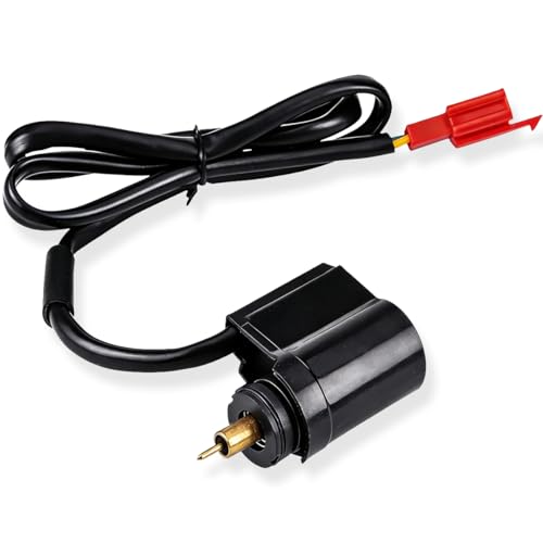 BOLOJAU Estrangulador eléctrico de carburador con válvula de 2 pines para motores de 4 tiempos GY6 de 50 cc 125 cc 150 cc para Tao Tao para Kymco para Honda scooter ciclomotor ATV cuatriciclo Go Kart
