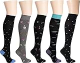 Dr. Motion Women's Compression Socks 5pair Pack (Assort 13)