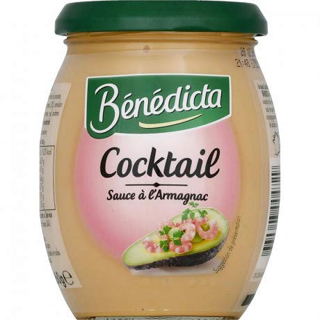 BENEDICTA - Salsa de cóctel 260 g – 4 piezas