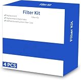 (4 Pack) Replacement Filter Kit Compatible with Machine Clean