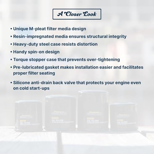 Image of Outboard Oil Filter - Replaces Yamaha 5GH-13440-80-00 & 5GH-13440-61-00 - Fits F15, F20, F25, F40, F50, F60, F70
