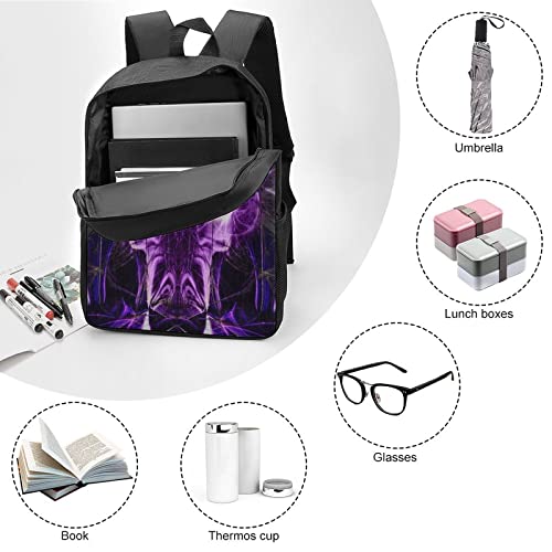 Sac d'école cadeaux pour enfants et adolescents violet 3D - 6
