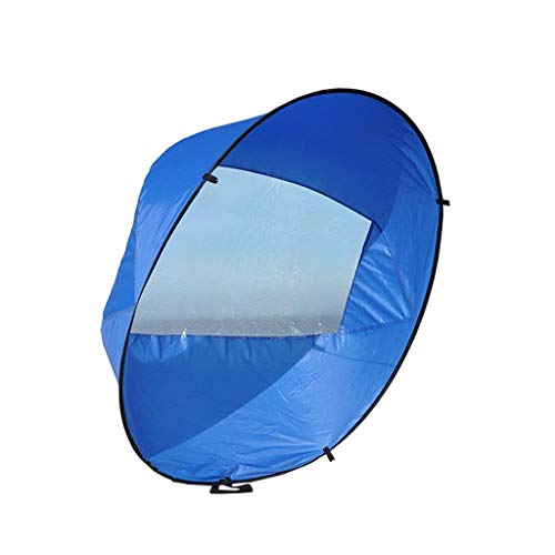 POEMYSIR Blue Green Foldable Kayak Downwind Kit Popup Board Wind Paddle Boat Wind Sail Kayak Canoe Inflatable Boat Sailboat Accessories(Blue)