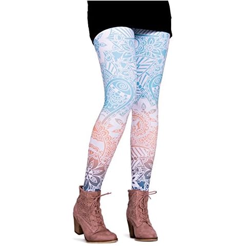 cosey Women's Spring Mandala Leggings Cover