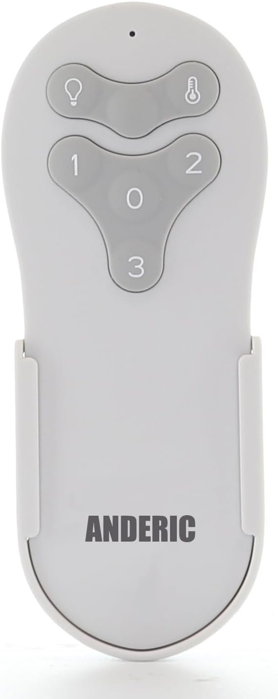 Anderic TRA024L1M OEM Remote Control for Harbor Breeze Reidsport 44-in & 52-in Ceiling Fans | 2AQZU-18038 | 304.25 MHz - 2AQZU-18038 RRTRA024L1M