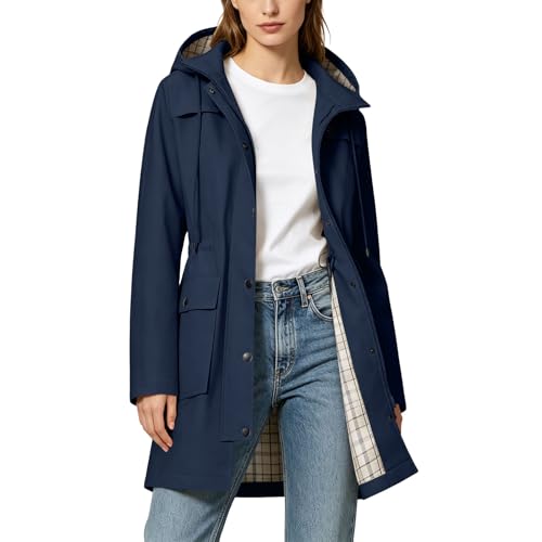 Veste femme imperméable légère pour rester au sec durant le mi-saison