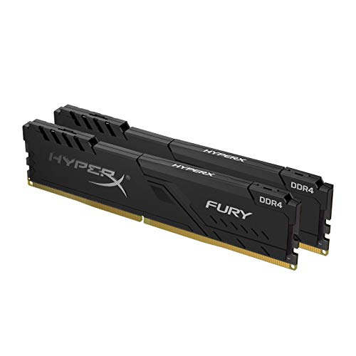 Image of HyperX Fury 32GB 3200MHz DDR4 CL16 DIMM (Kit of 2) Black XMP Desktop Memory HX432C16FB3K2 /32
