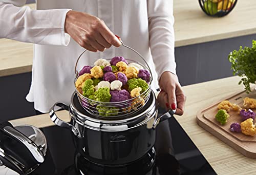 Autocuiseur 7 L Lagostina en inox anti-adhérence pour préparations faciles - 7