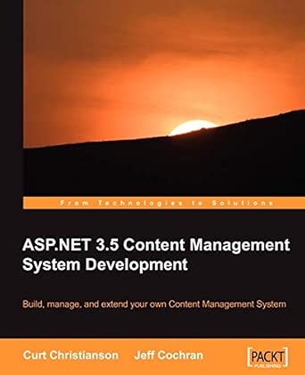 ASP.NET 3.5 CMS Development book cover