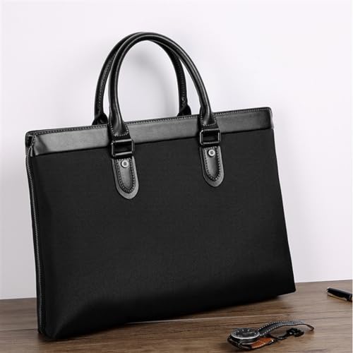 Oxford Cloth Men's Handbag Briefcase Office Business Document Bag Large Capacity Horizontal Laptop Bag3