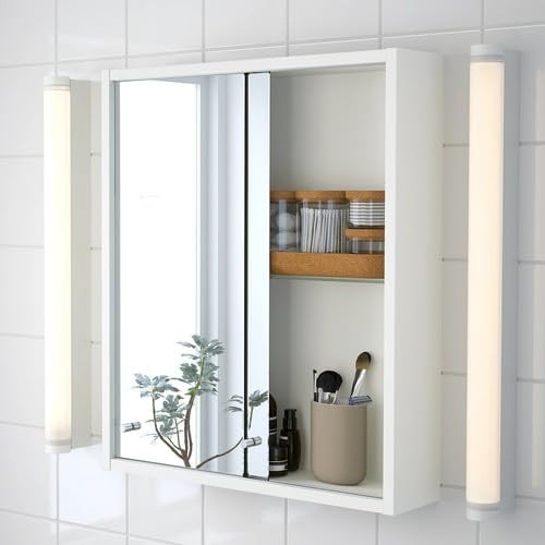 Amazon.co.jp: IKEA イケア ミラーキャビネット ホワイト 50x60cm