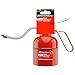 Powerbuilt Oil Lubrication Can 1 Pint Capacity, Thumb Lever Pump Handle, Flexible Hose Spout, Car, Machinery - Red 643026