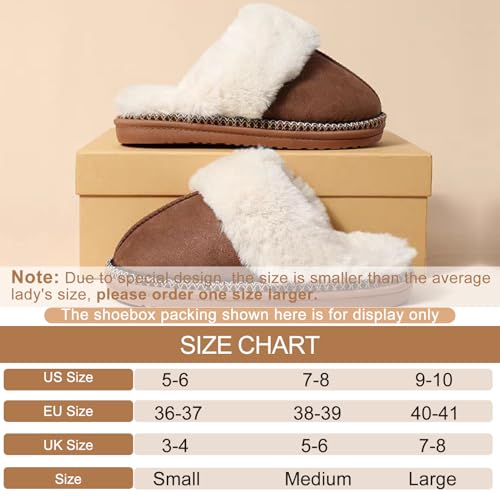 Chaussons d'intérieur et d'extérieur chauds GOEWY anti-glisse