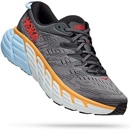 Hoka Gaviota 4 Men's Everyday Running Shoe - Castlerock / Anthracite - Size 10.5 | Image 1