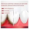 Parodontax Dentifricio Whitening, Effetto Sbiancante*, per Gengive Sane e denti Forti, Uso Quotidiano, Gusto migliorato, 4x75ml