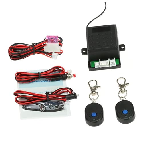 Sistema de alarma de seguridad Gatuida con bloqueo electrónico oculto contra robos de coche 3