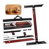 Stair Tread Template Tool (Red/Black) Stair Tread Measuring Tool - Stair Tread Jig - Stair Tread Gauge - Modern Stair Template Tool