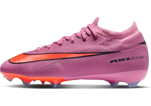 Nike Jr. Mercurial Vapor 16 Pro Little/Big Kids' Firm-Ground Low-Top Soccer Cleats (Magic Flamingo/Total Crimson/Black)