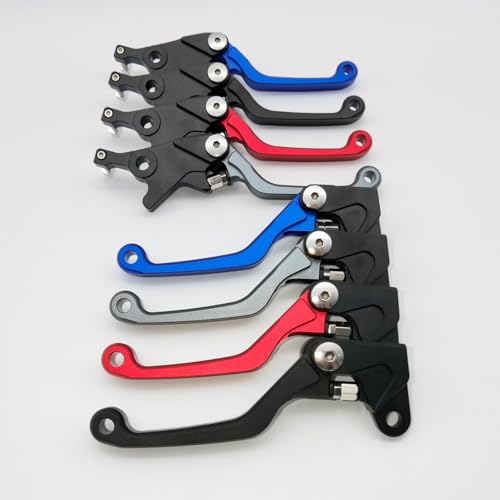 Image of Generic Dirt Pivot Brake Clutch Levers Replacement for Honda CRF250L Rally CRF300L Rally 2021-2023 (Blue)