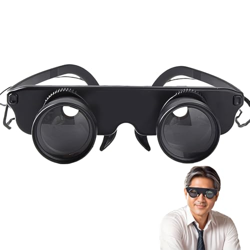 YERGOFE Fishing Binoculars Tool - 3X to 6X Fishing Scope Glasses for Watching, Sports, Measure, and Sightseeing, Portable Scope