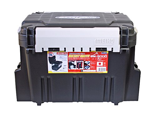 Amazon | バケットマウスBM-5000 ブラック 5点セット 釣り用収納ハード