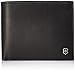Victorinox Men's Altius Edge Zenon Bi-fold Wallet With Rfid Accessory, black leather, L